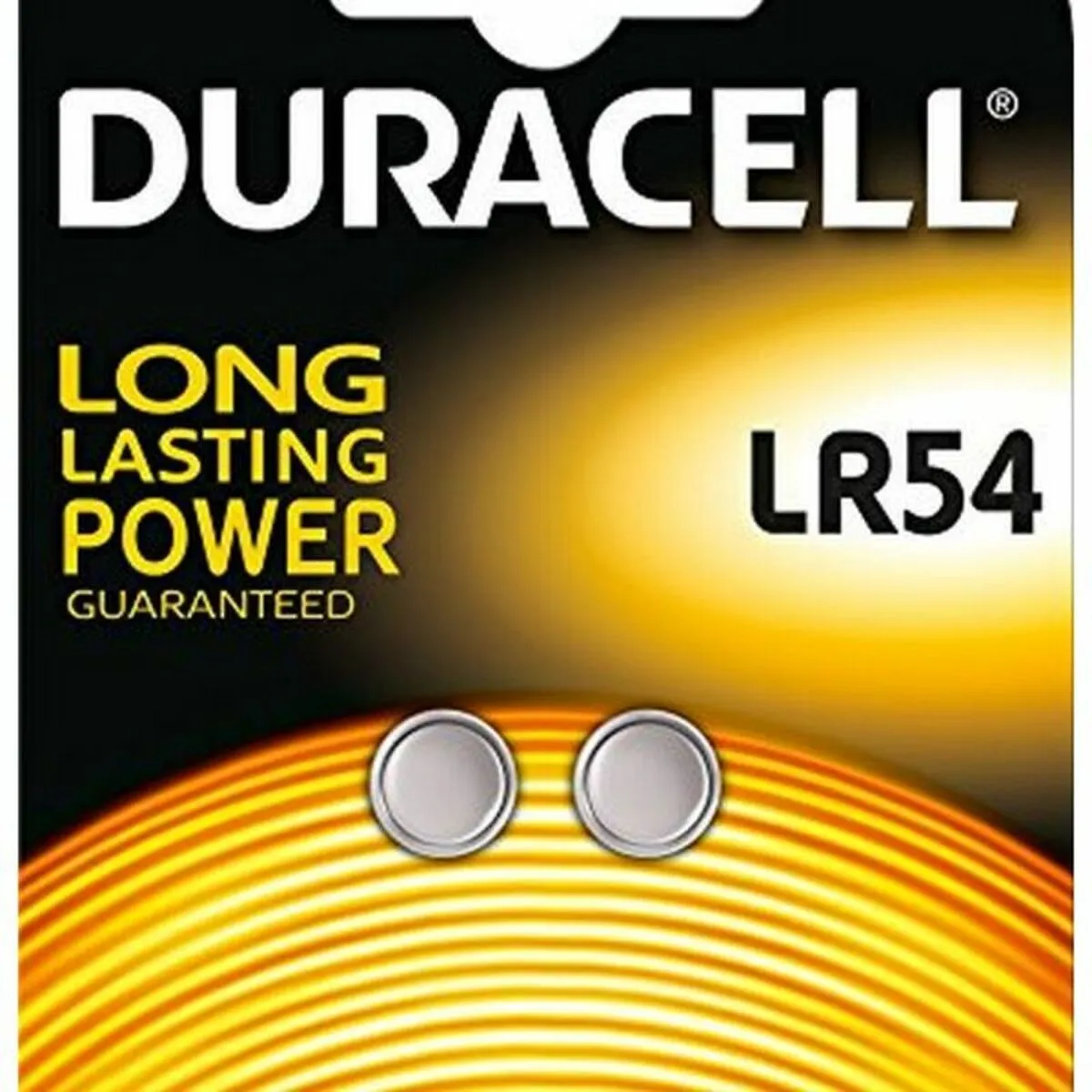 Batterie a Bottone Alcaline DURACELL LR54