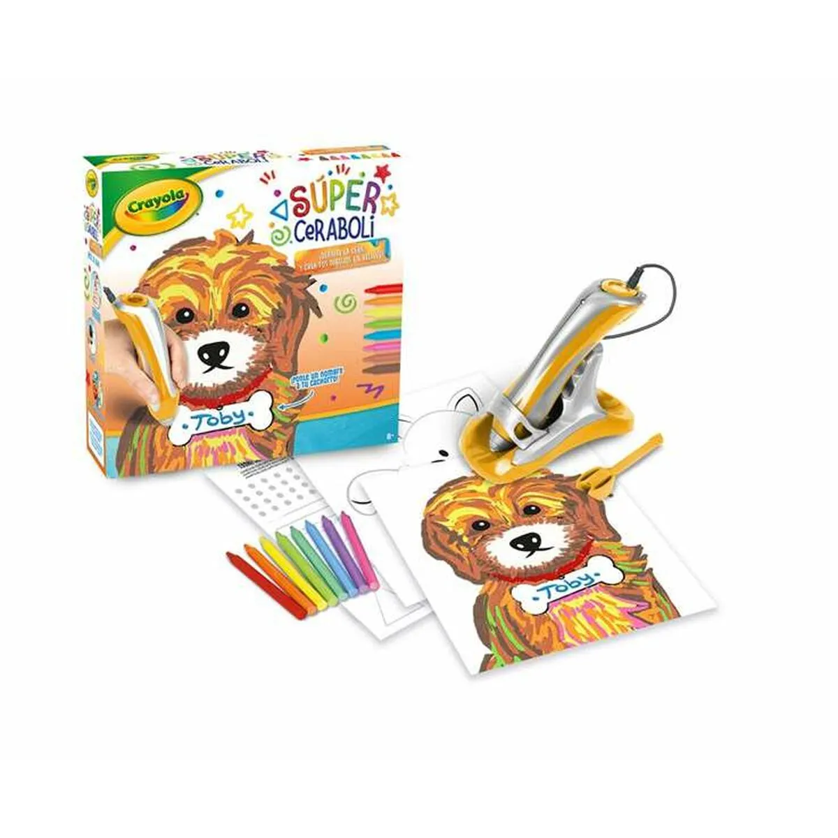 Gioco Fai-da-te Crayola Super Ceraboli Cane