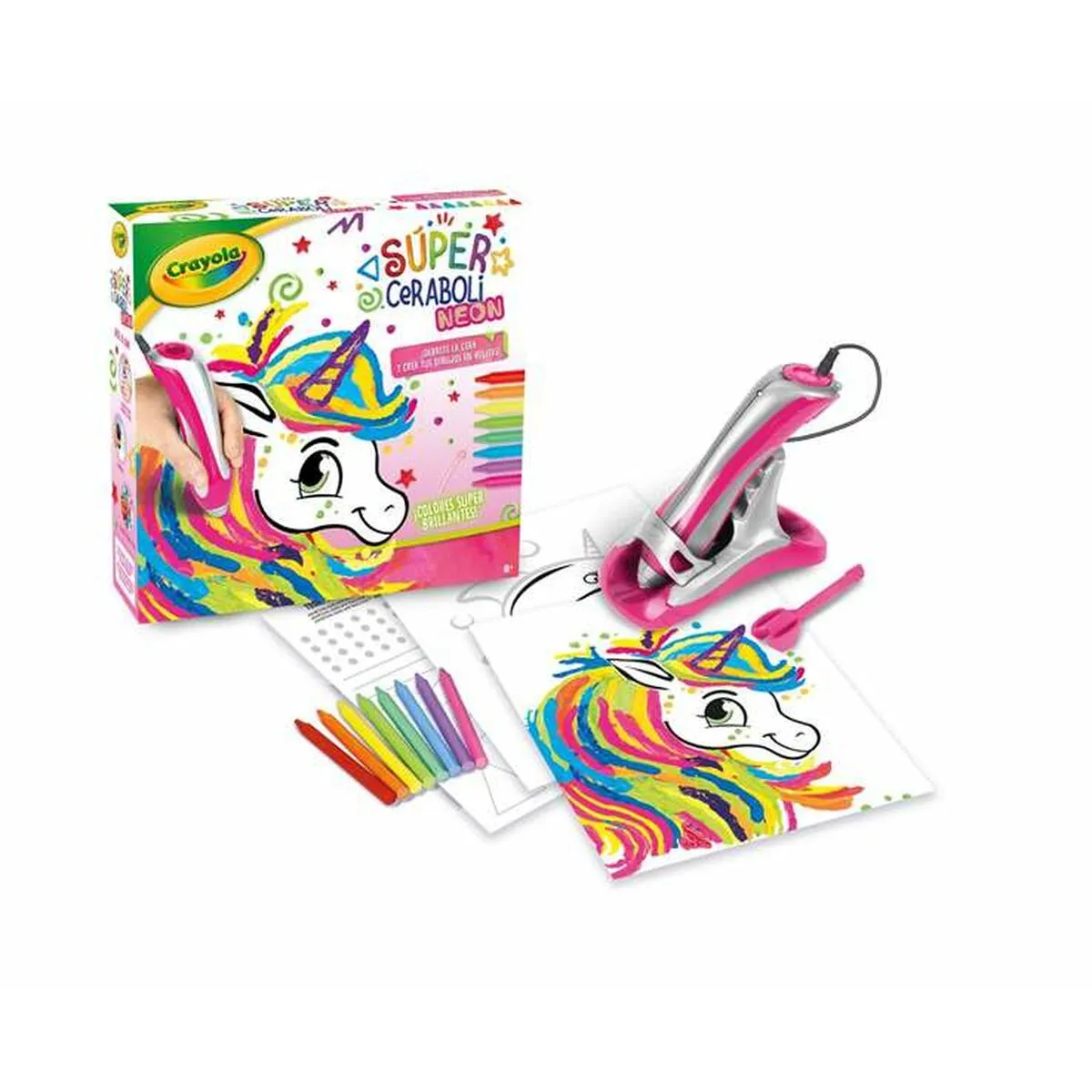 Gioco Fai-da-te Crayola Super Ceraboli Unicorno