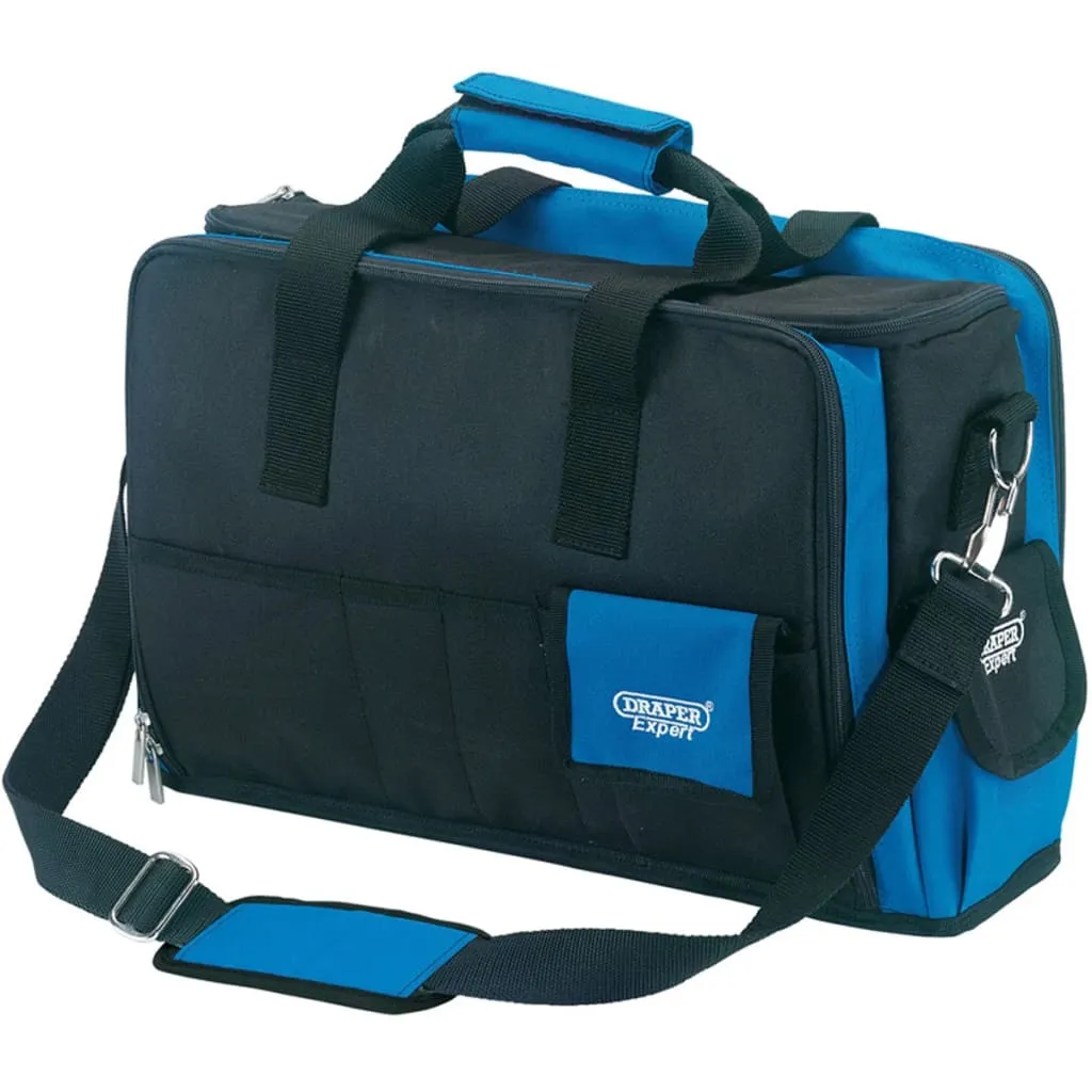 Draper Tools Borsa Attrezzi per Portatile Expert Blu Nera 89209