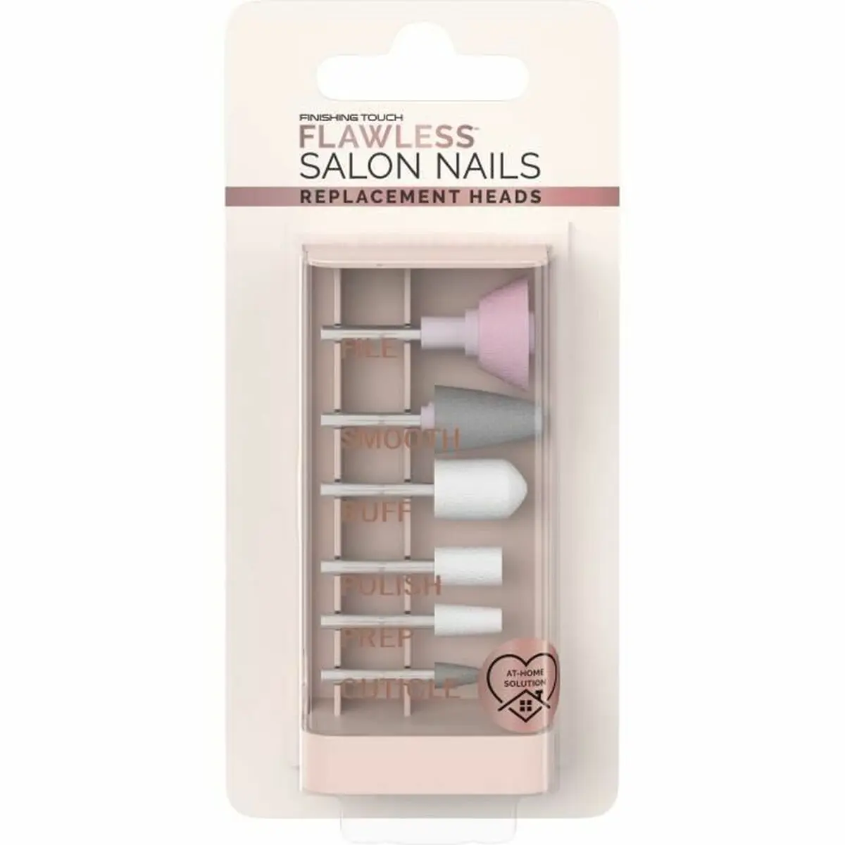 Set manicure e pedicure FLAWLESS Salon Nails 6 Pezzi