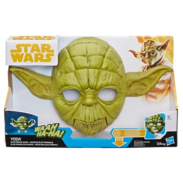 Maschera Elettronica Star Wars - Yoda Hasbro (Spagnolo)