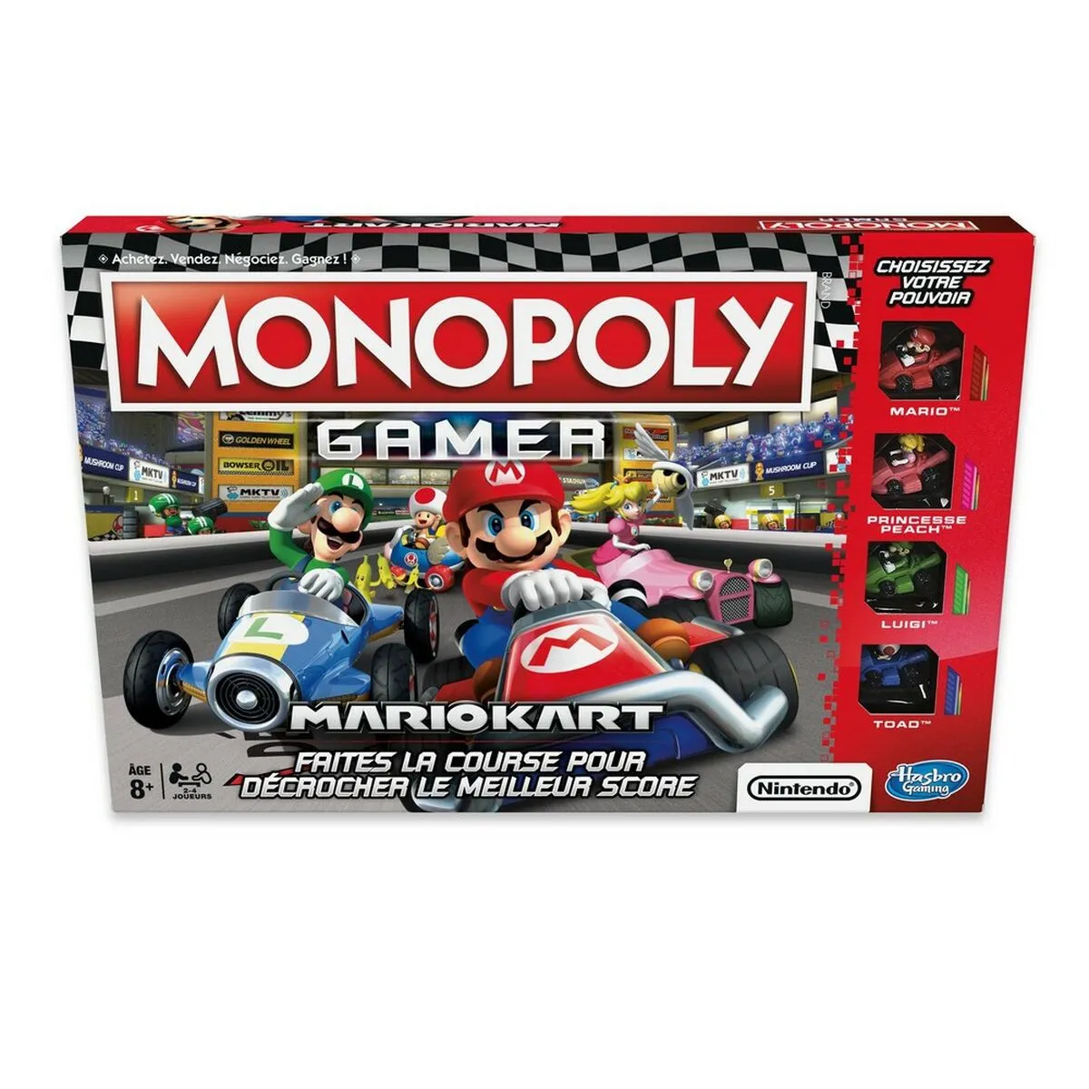 Gioco da Tavolo Monopoly Gamer Mario Kart FR