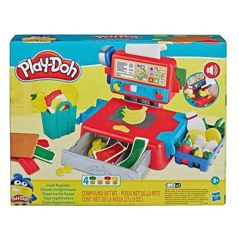 Set di Plastilina Play-Doh Cash Register Hasbro Multicolore (1 Pezzi)