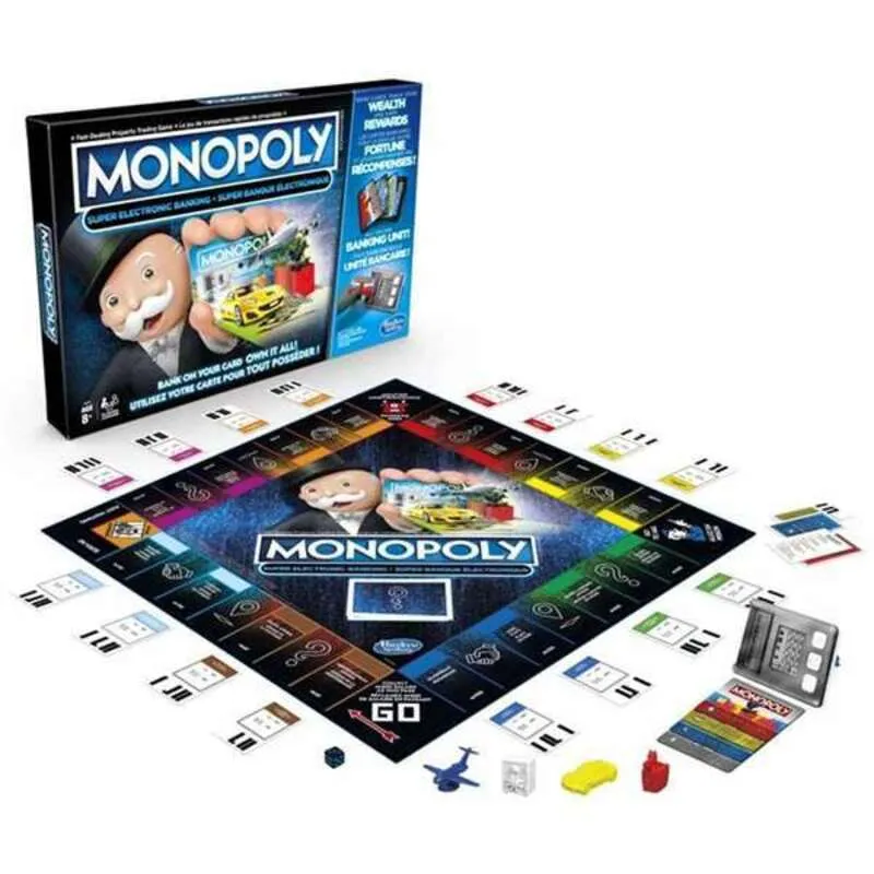 Gioco da Tavolo Hasbro Monopoly Electronic Banking