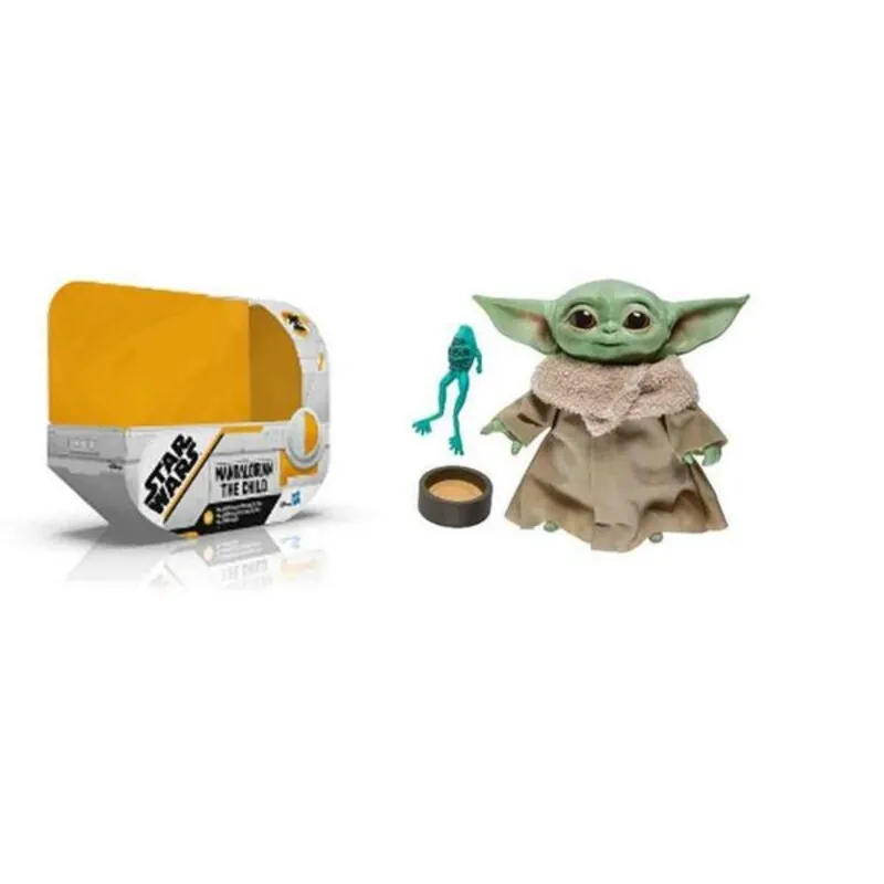 Giocattolo Interattivo Star Wars Mandalorian Baby Yoda Hasbro F1115 3 Pezzi (19 cm)