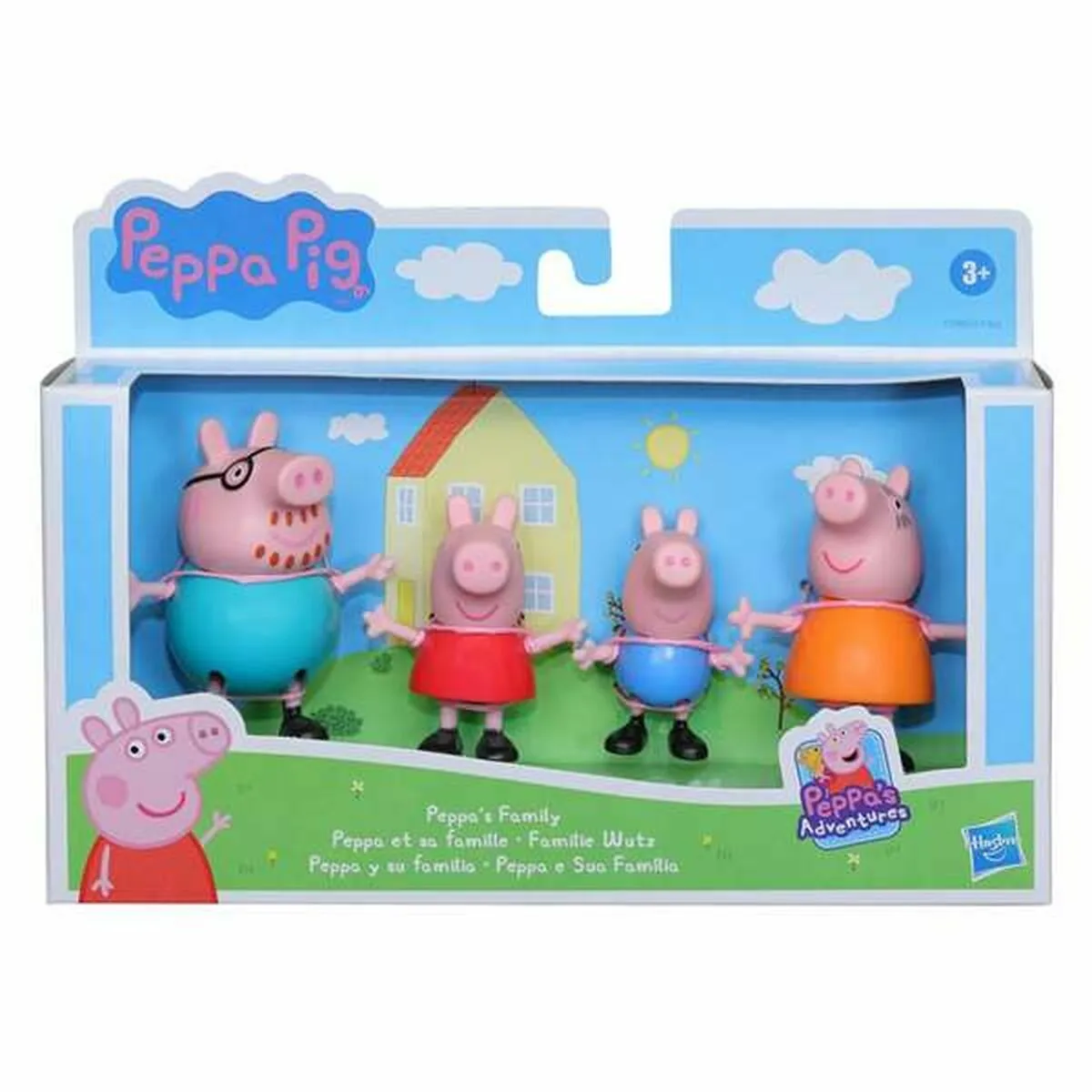 Set di Cifre Peppa Pig F2190 4 Pezzi 1 Pezzi