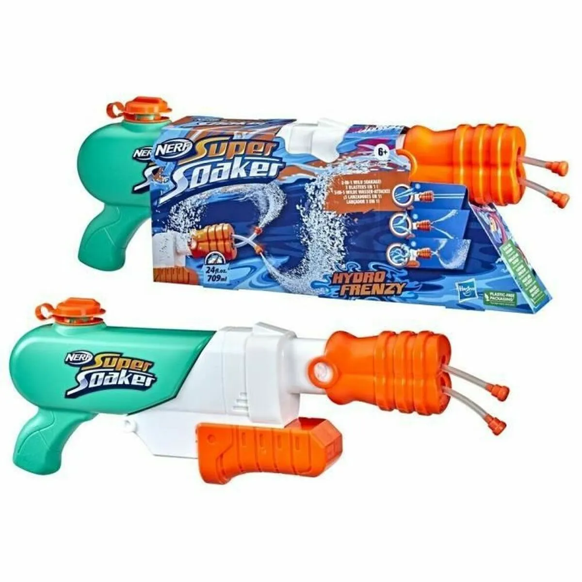 Pistola ad Acqua Nerf SuperSoaker Hydro Frenzo