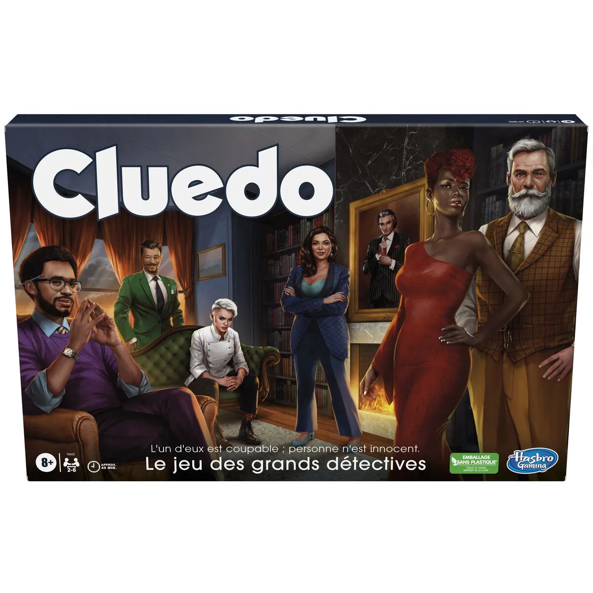 Gioco da Tavolo Hasbro Cluedo (FR) Multicolore