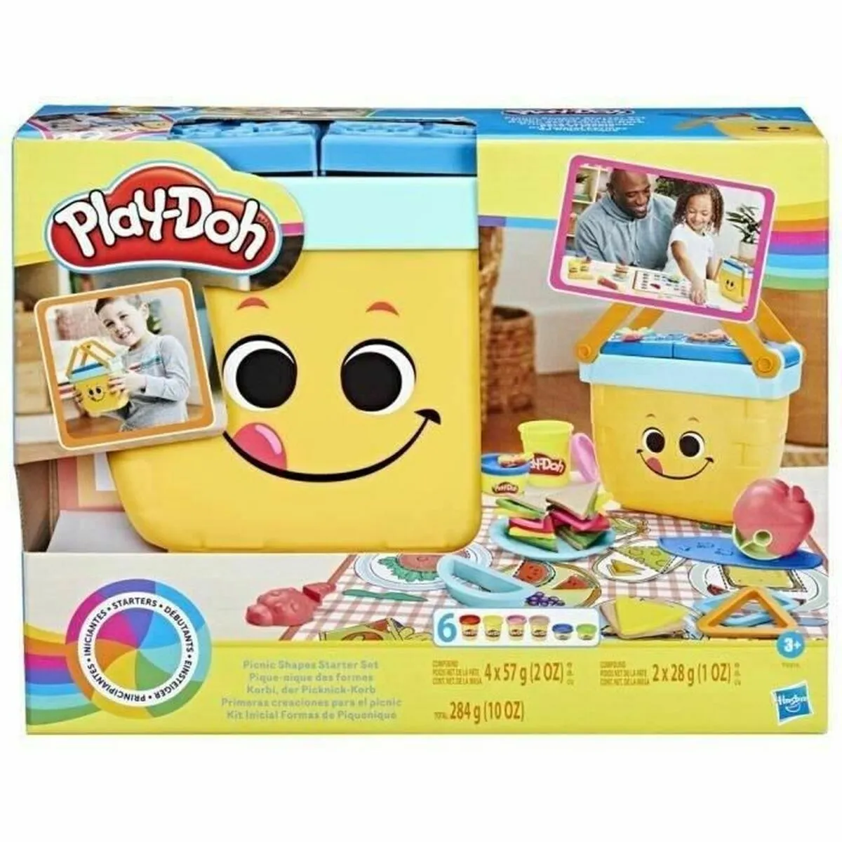 Set di Plastilina Play-Doh PICNIC SHAPES STARTER SET