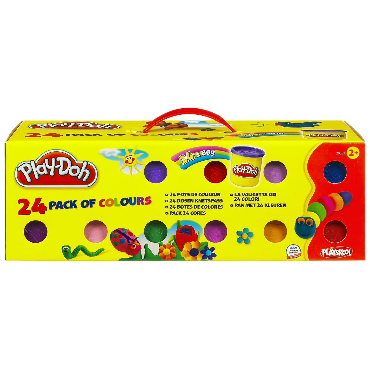 Set di Plastilina Play-Doh 20383F03 (24 Unità)