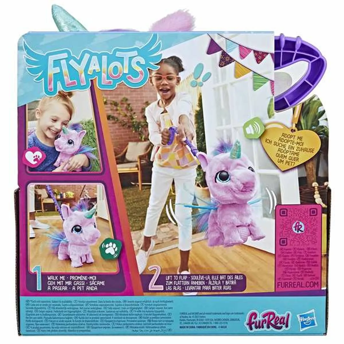 Animale Interattivo Furreal Friends Flyalots Flitter my Unicorn 13,3 x 22,9 x 22,9 cm