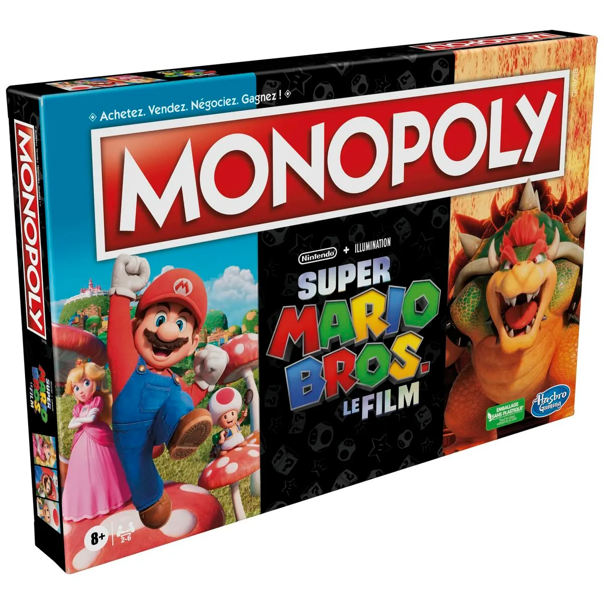 Gioco da Tavolo Monopoly Super Mario Bros Film (FR)