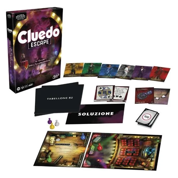 CLUEDO ESCAPE CLUB ILLUSIONISTA