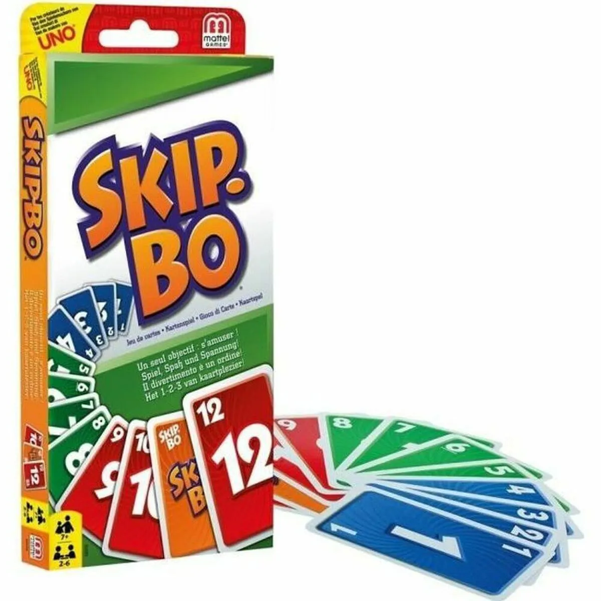 Carte da Gioco Mattel Skip Bo