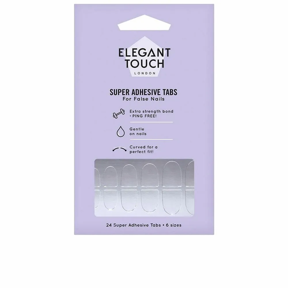 Adesivi Elegant Touch Super Adhesive Unghie Finte (24 pcs)