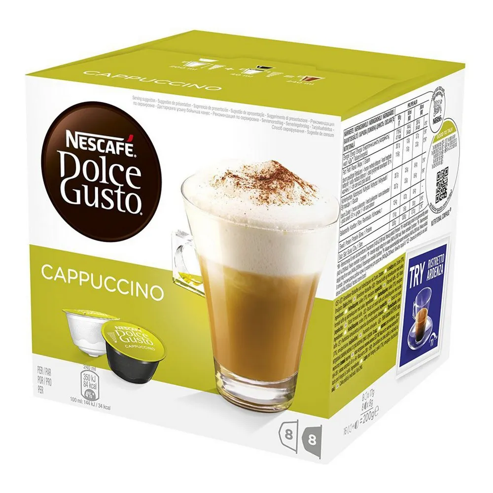 Capsule di caffè Nescafé Dolce Gusto Cappuccino (8 uds)