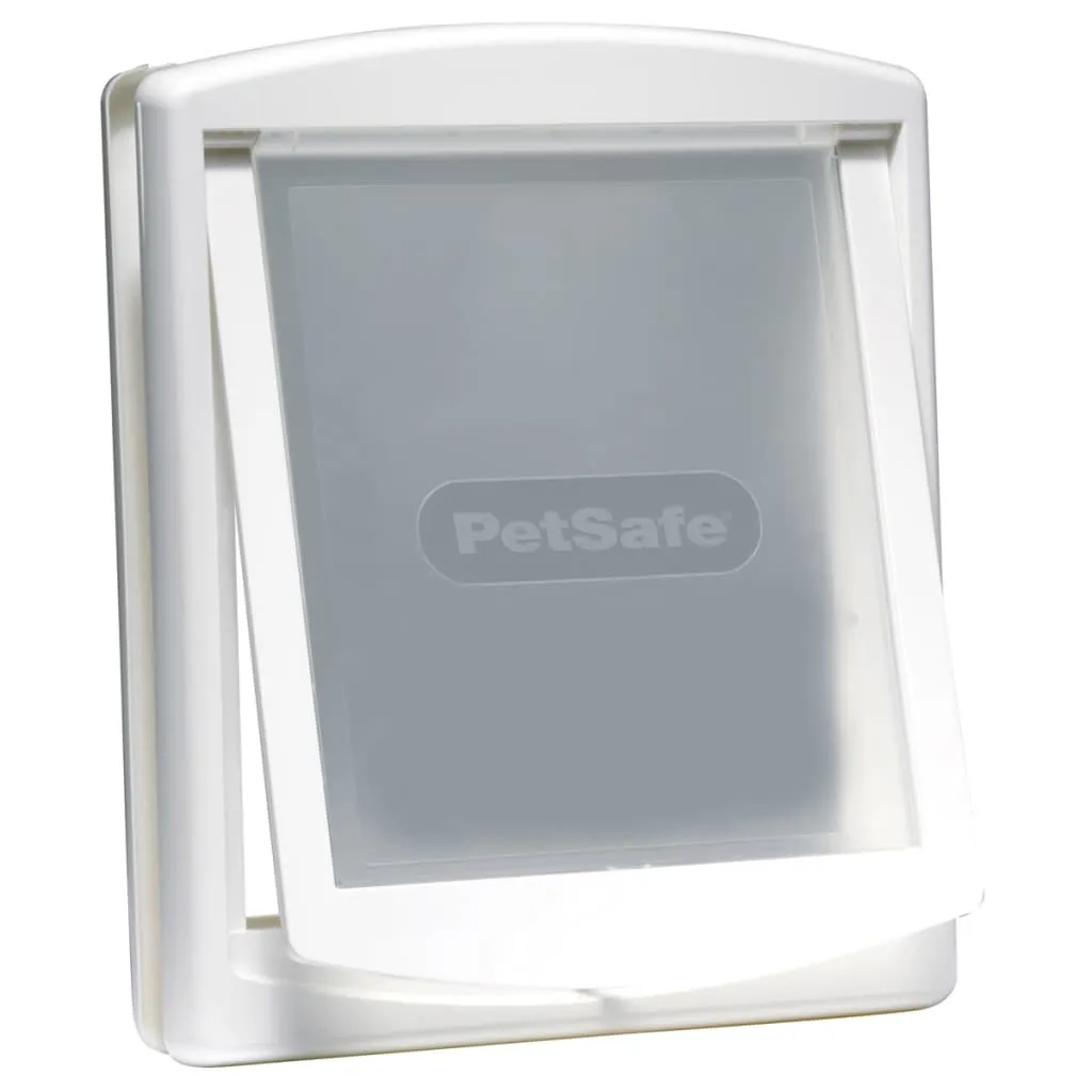 PetSafe Porta per Animali a 2 Direzioni 760 Grande 35,6x30,5 cm Bianca