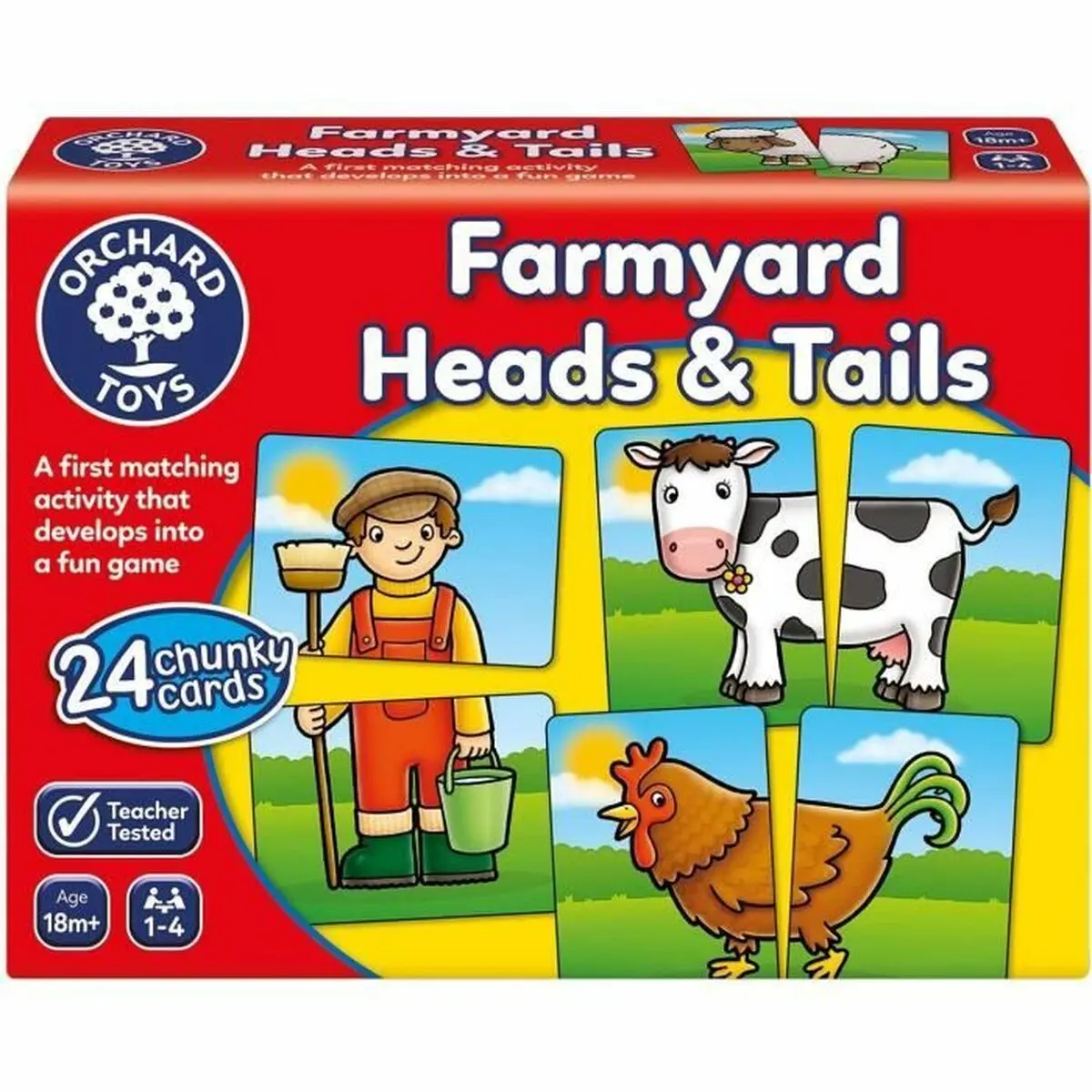 Gioco Educativo Orchard Farmyard Heads & Tails (FR)