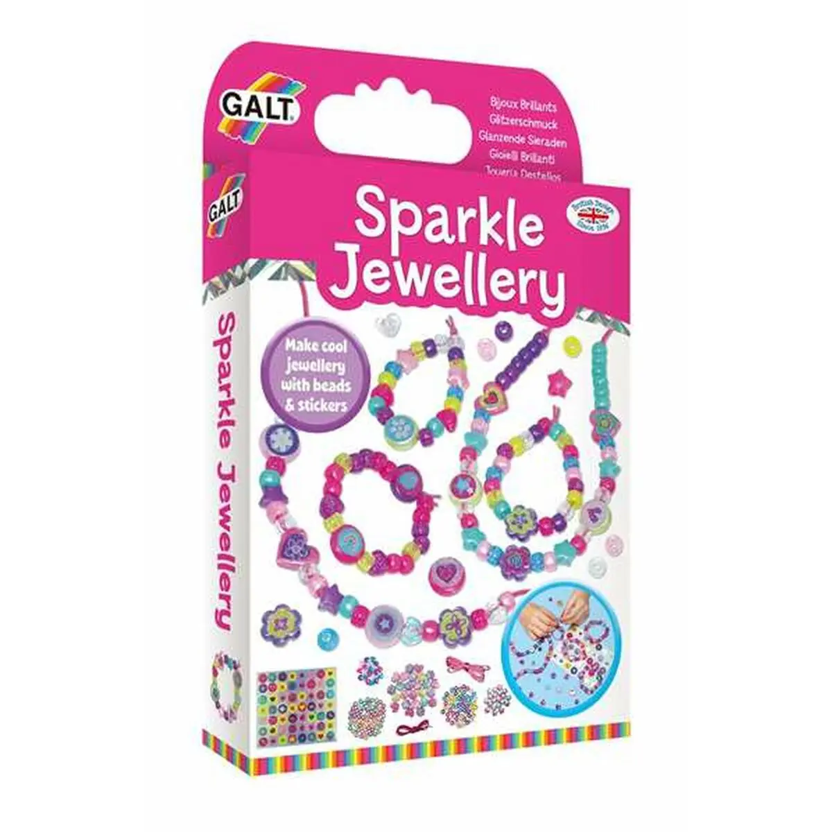 Kit per Creare Braccialetti Diset Sparkle