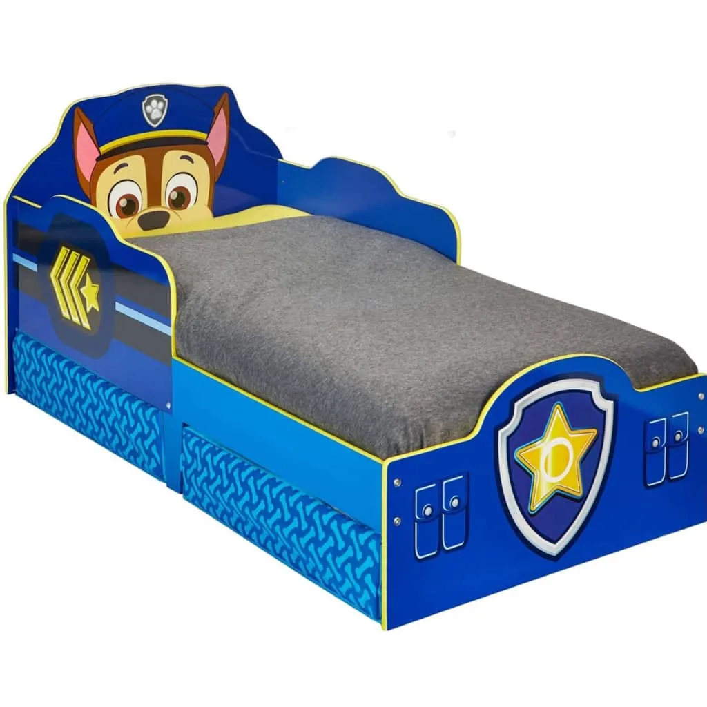 Paw Patrol Letto per Bambini con Cassetti 145x68x77 cm Blu WORL268007