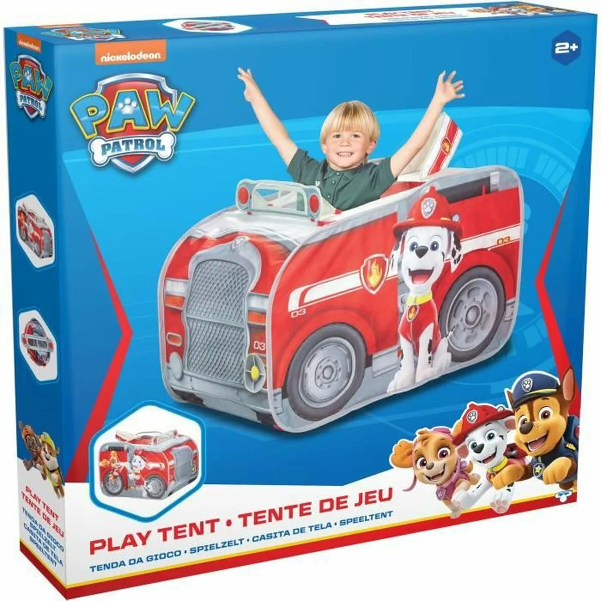 Tenda da Campeggio The Paw Patrol Marcus' Fire Truck Pop-Up Play Tent