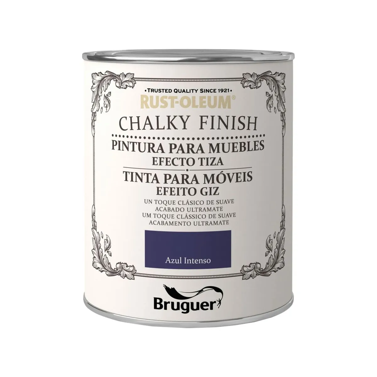 Pittura Bruguer Chalky Finish Azzurro 750 ml