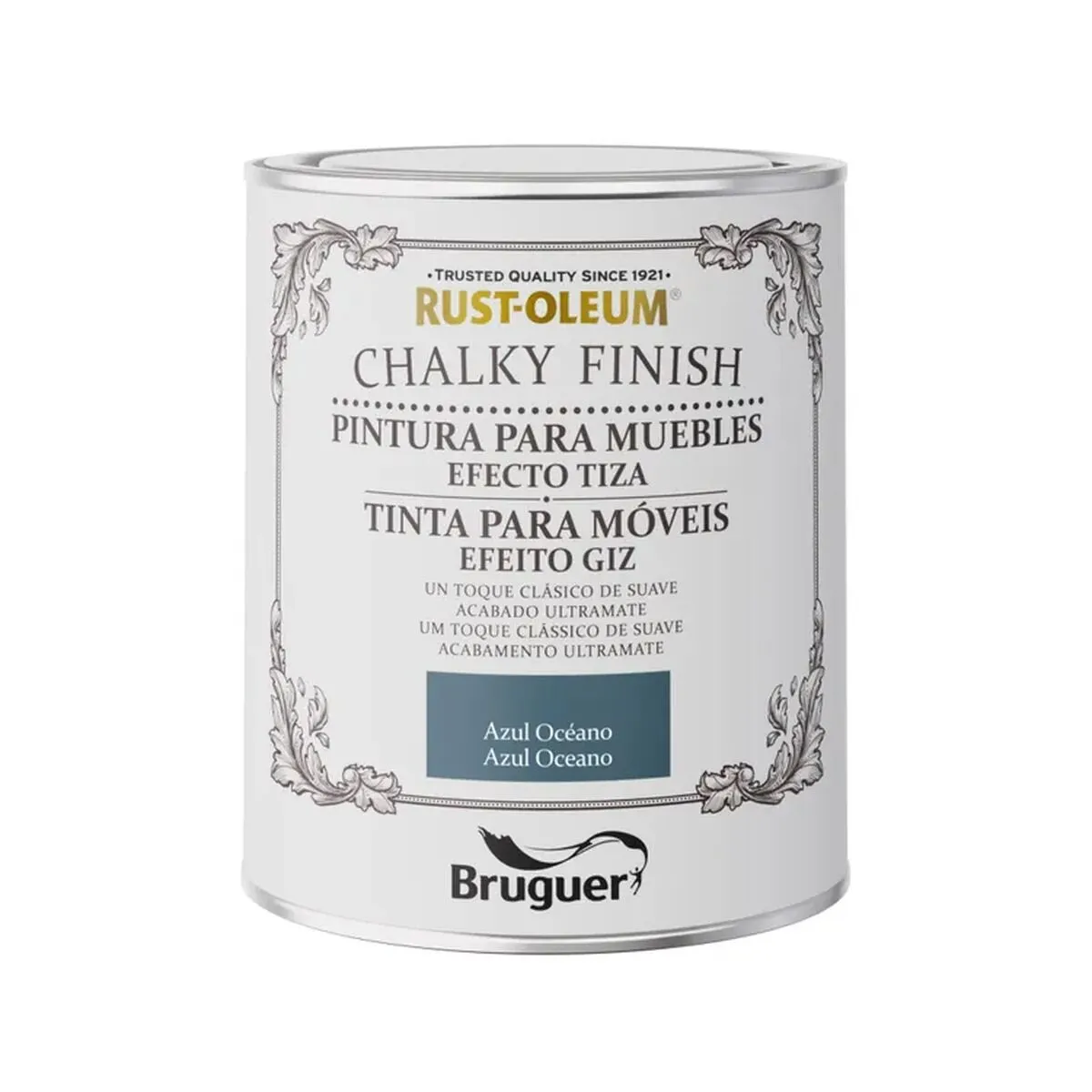 Pittura Bruguer Rust-oleum Chalky Finish 5733886 Mobili 750 ml Azul Océano