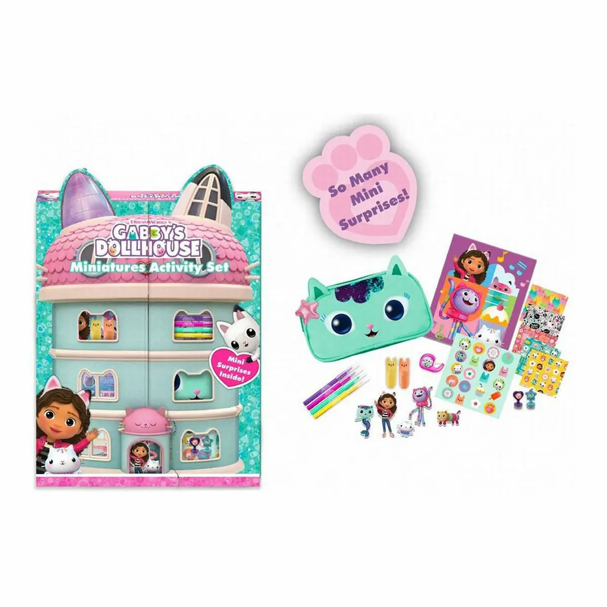 Scatola Multiattività per Colorare Gabby's Dollhouse