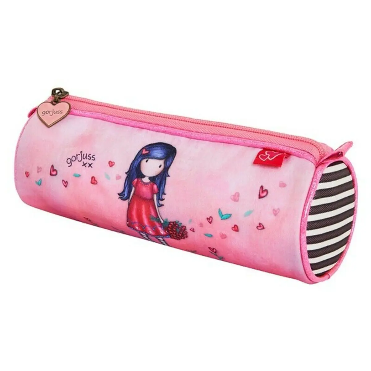 Necessaire Gorjuss Love Grows Rosa