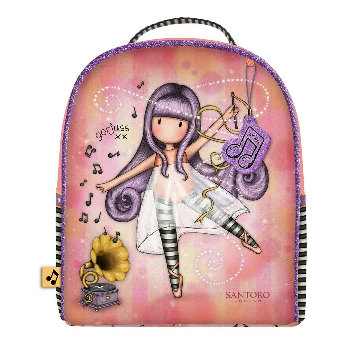 Zaino Scuola Little Dancer Gorjuss Little dancer Salmone (20 x 22 x 10 cm)