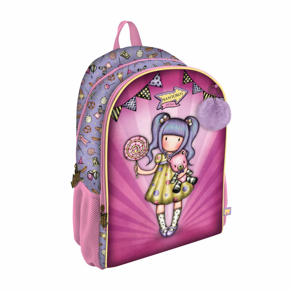 Zaino Scuola Gorjuss First prize Lilla (31.5 x 44 x 22.5 cm)