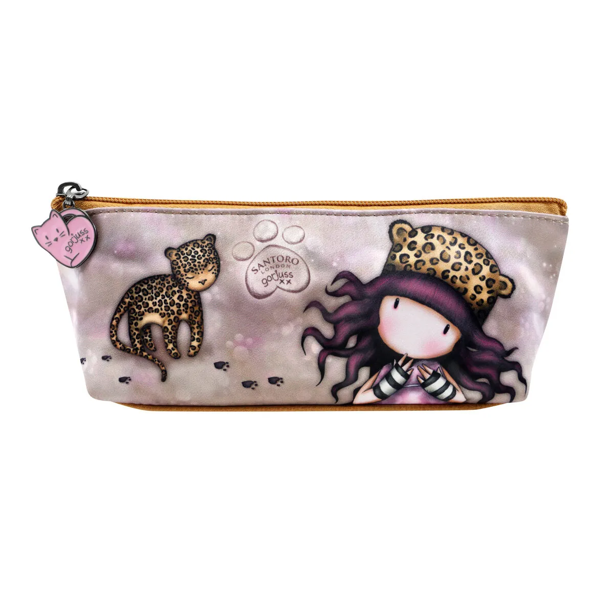 Astuccio Scuola Gorjuss Leopardo (22.3 x 8.8 x 5.7 cm)