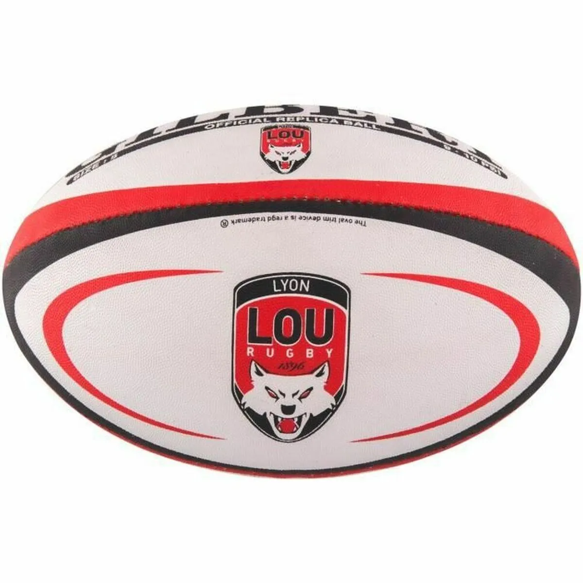 Pallone da Rugby Gilbert Lyon Multicolore 5