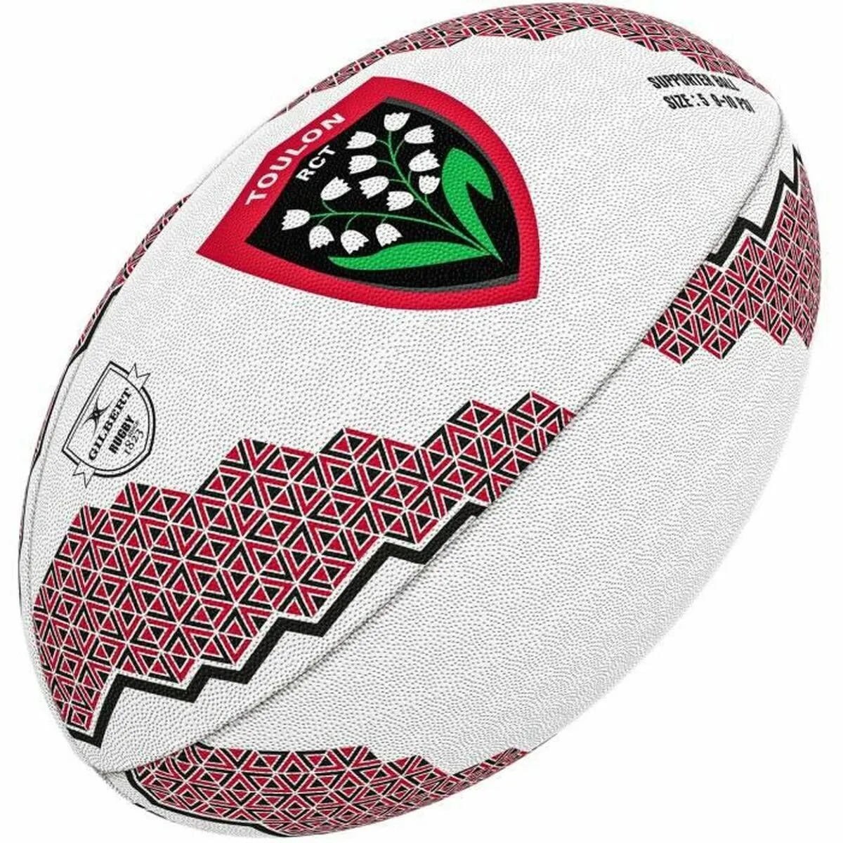 Pallone da Rugby Gilbert Section Multicolore