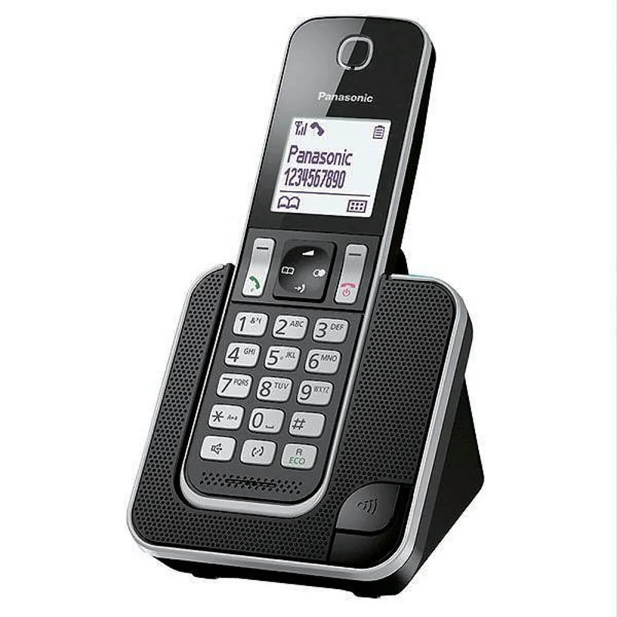 Telefono Senza Fili Panasonic KXTGD310SPB Nero