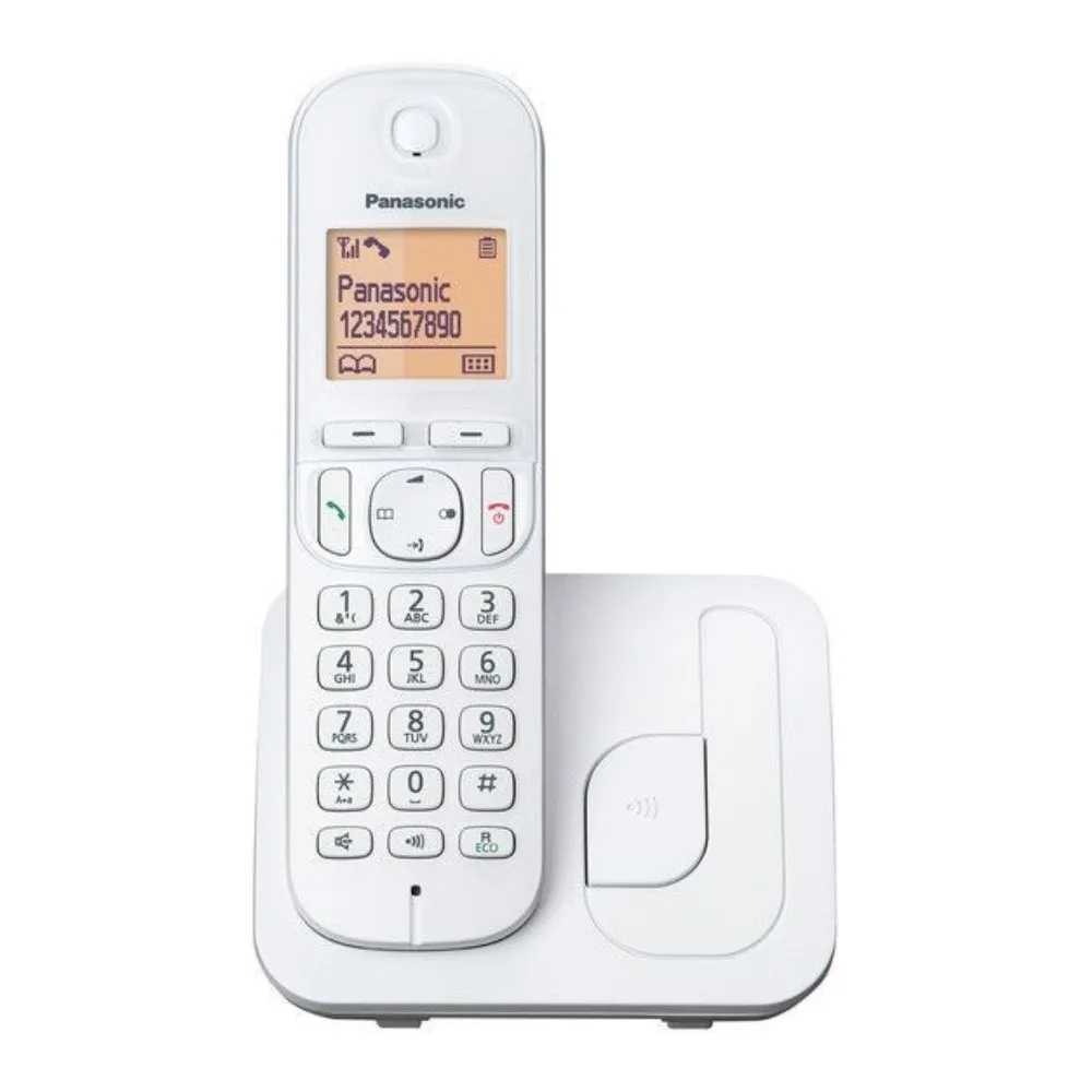 Telefono Senza Fili Panasonic KX-TGC210 Bianco Ambra