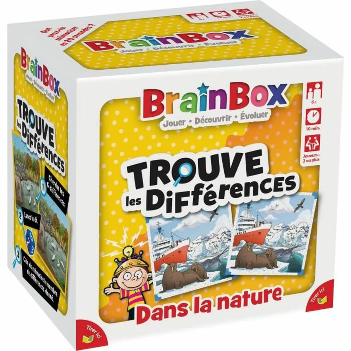 Gioco da Tavolo Asmodee BrainBox Nature (FR)