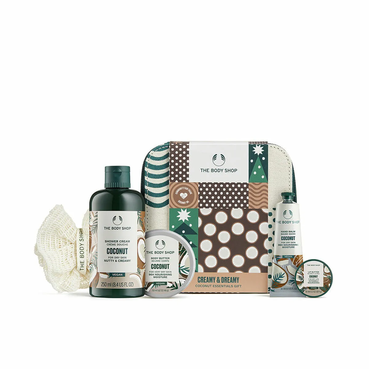 Set Cosmetica The Body Shop   Cocco 6 Pezzi