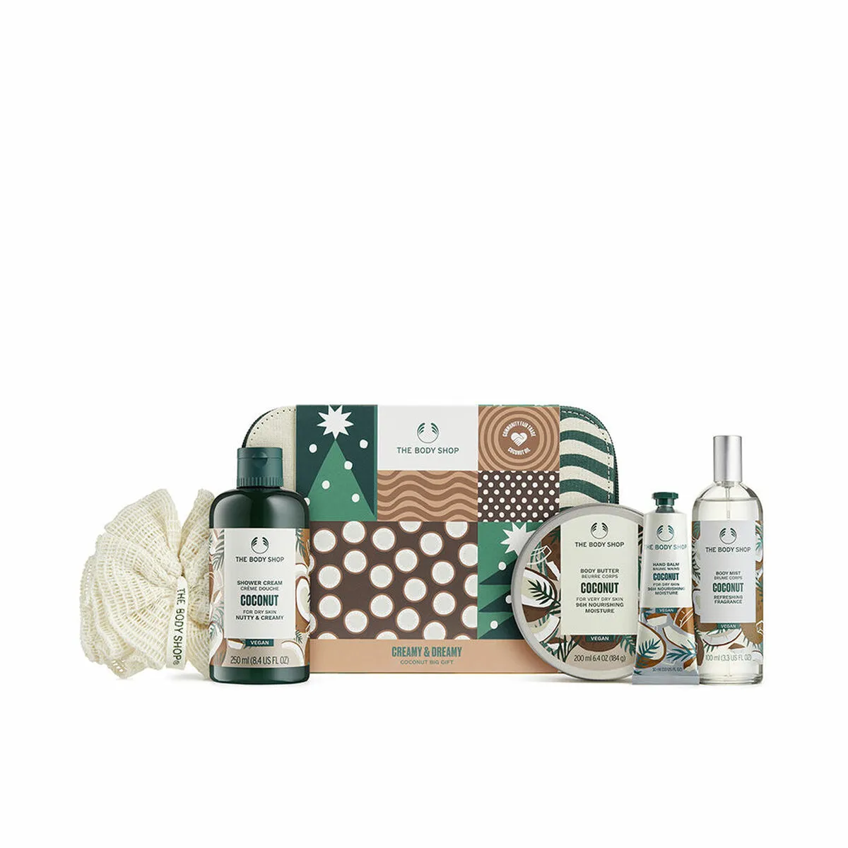 Set Cosmetica The Body Shop   Cocco 6 Pezzi