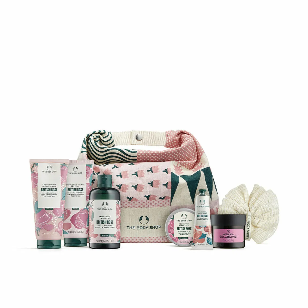 Set Cosmetica The Body Shop British Rose 8 Pezzi