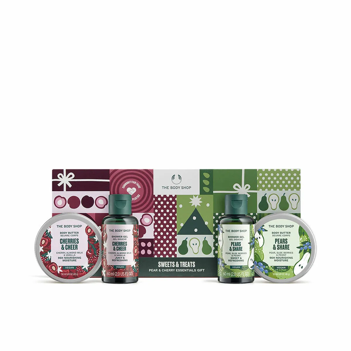 Set Cosmetica The Body Shop Sweets & Treats 4 Pezzi