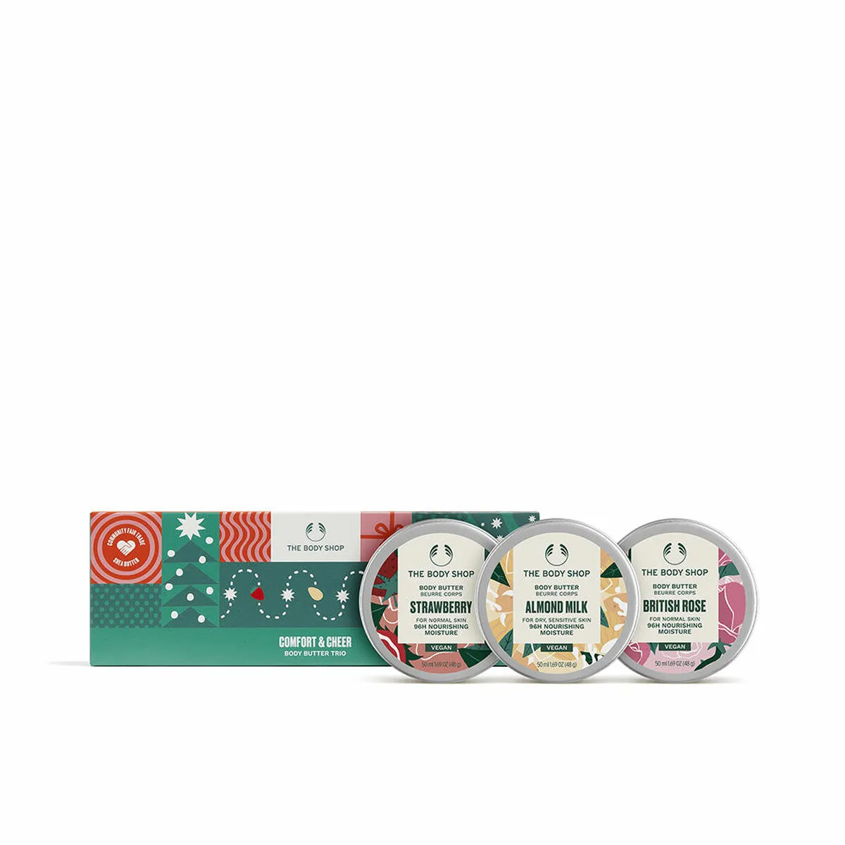 Set Cosmetica The Body Shop Comfort & Cheer 3 Pezzi