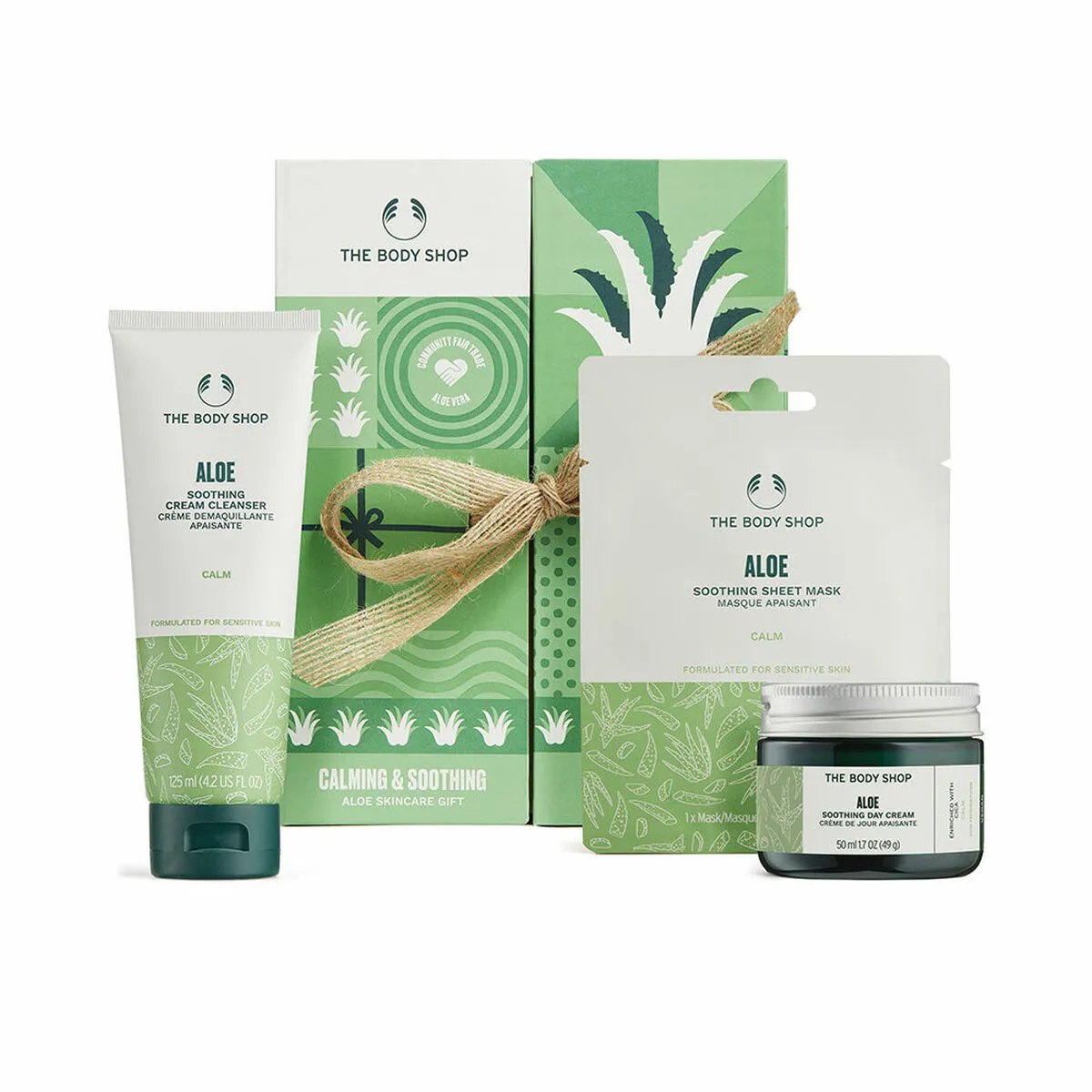 Set Cosmetica The Body Shop   Aloe Vera 3 Pezzi