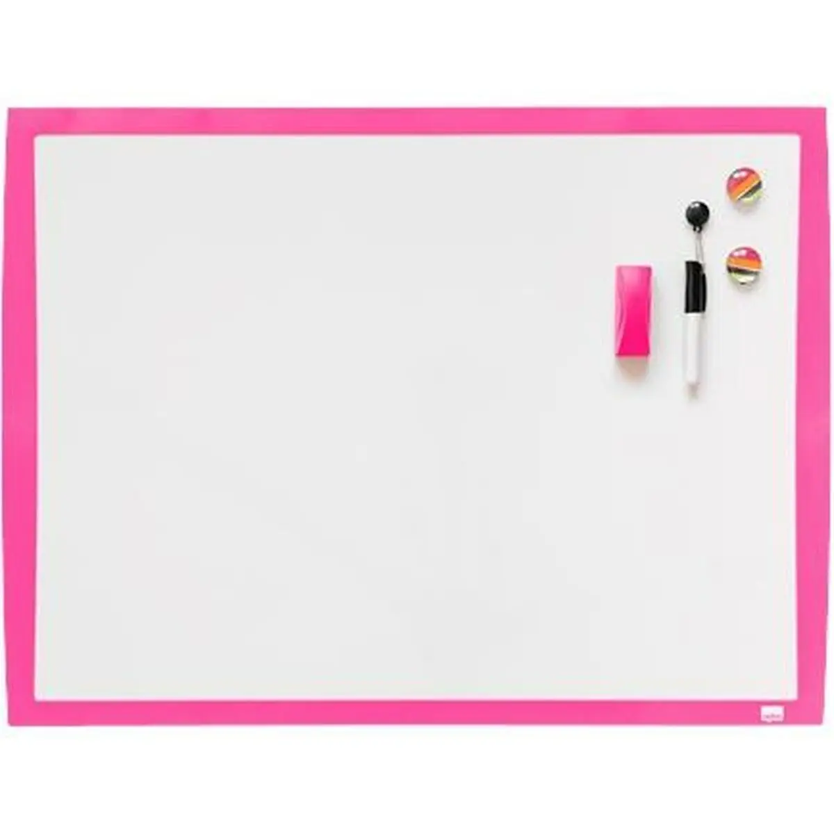 Lavagna magnetica Nobo Fucsia 58,5 x 43 cm Bianco