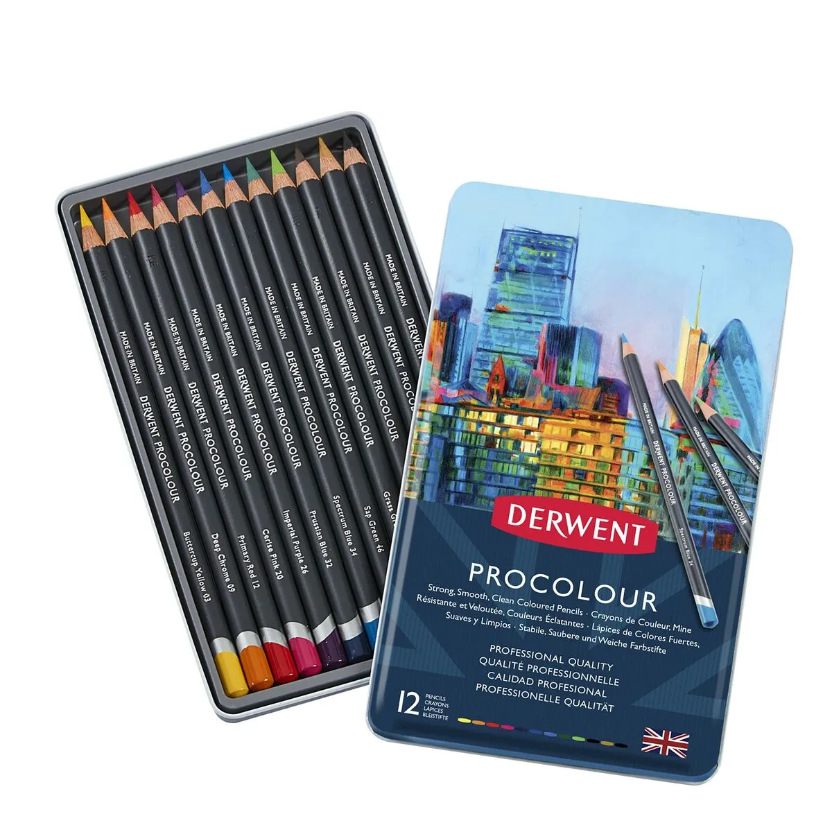 Matite colorate DERWENT Procolour Multicolore