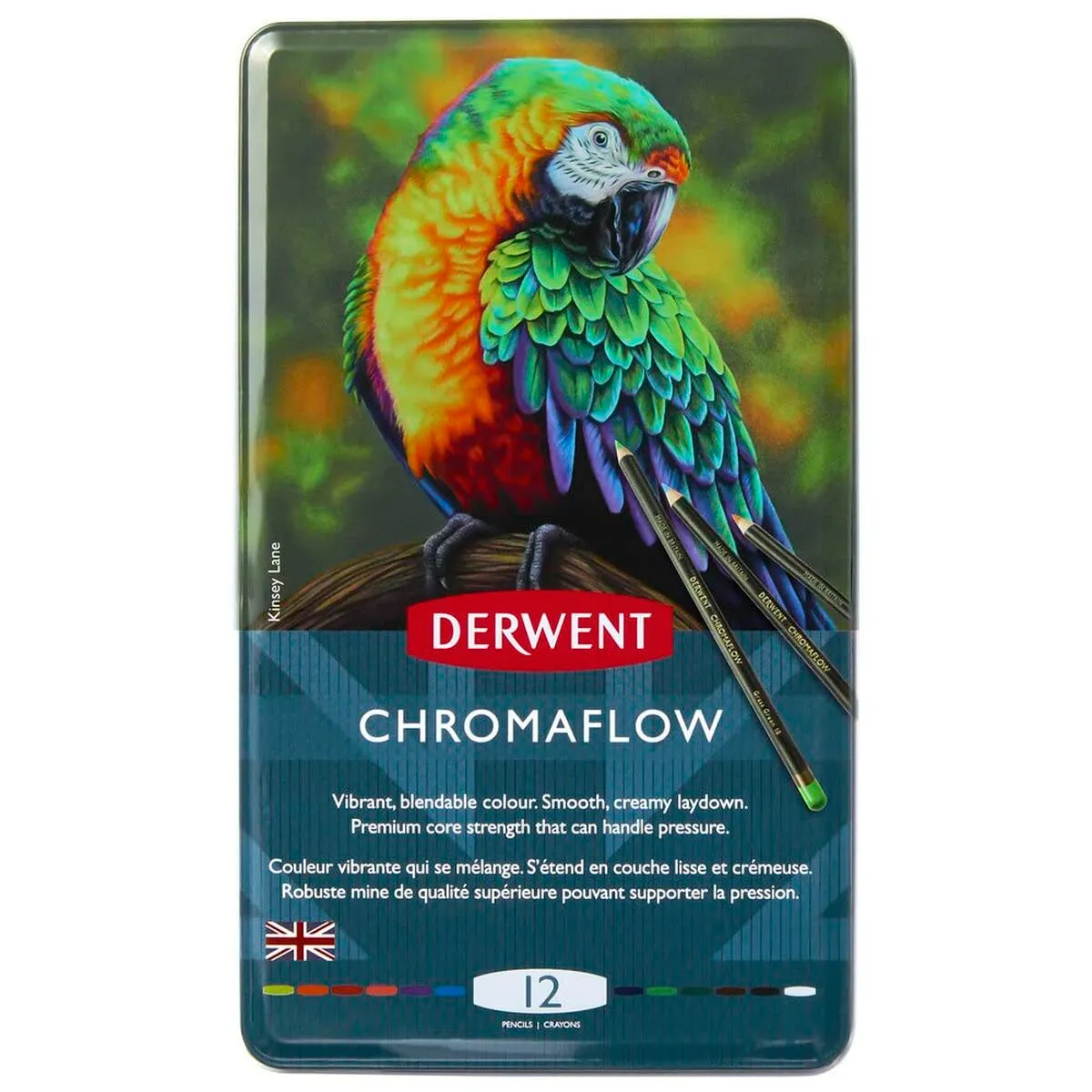 Matite colorate DERWENT Chromaflow Multicolore