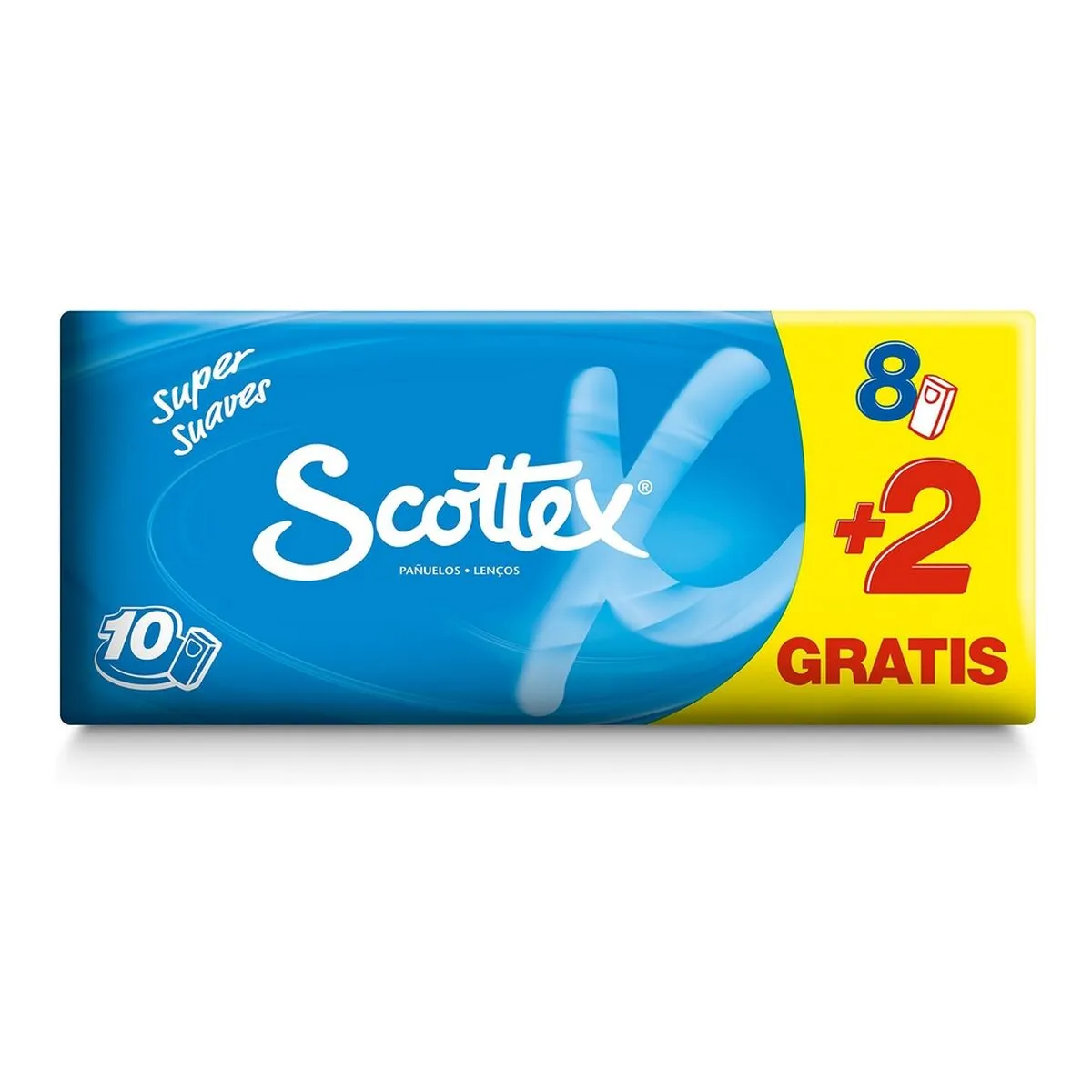 Fazzoletti di Carta Scottex 3 strati (10 x 10 uds)