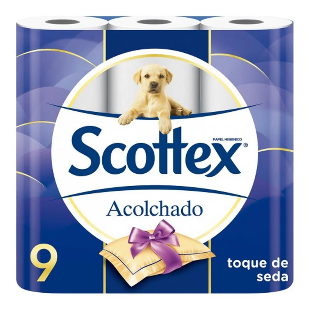 Carta Igienica Scottex 5029053038650 Trapunta (9 uds)