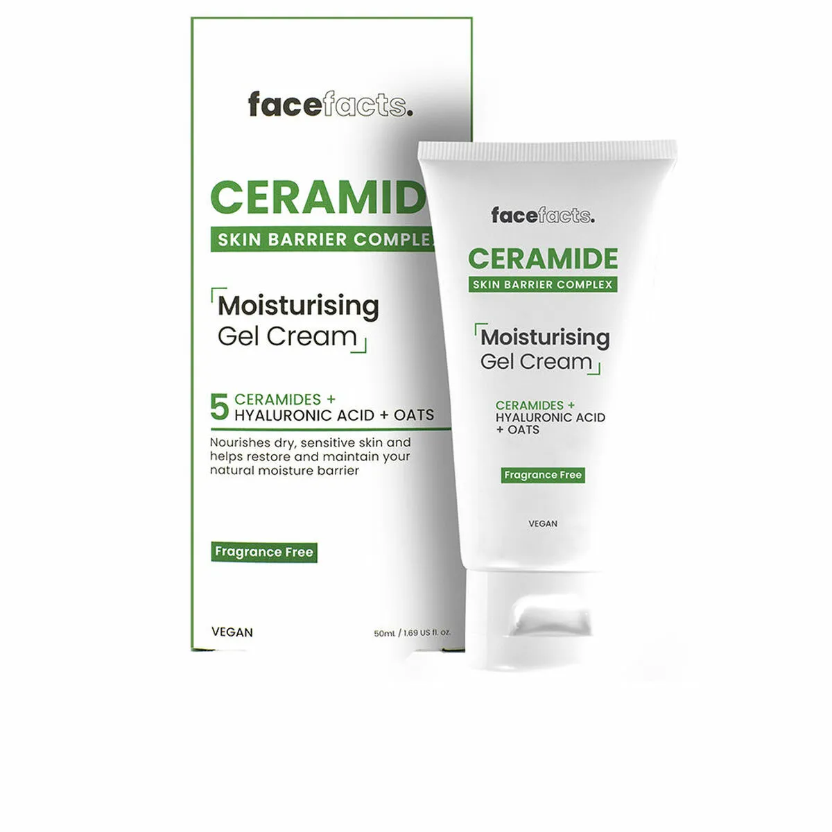 Crema Viso Face Facts Ceramide 50 ml